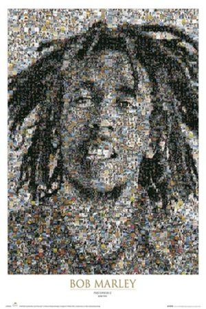 Póster - Bob Marley mosaic (2)