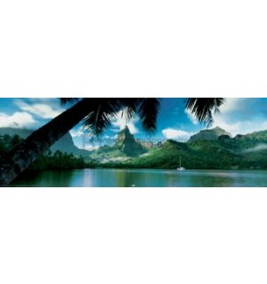 Póster - Tahiti Opunohu bay (1)
