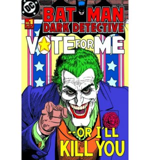 Póster - Batman (Joker vote for me)