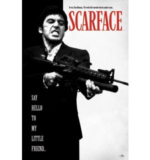 Póster - Scarface (Say Hello To My Little Friend)