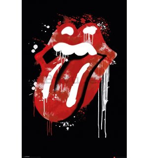 Póster - Rolling Stones (Graffiti lips)