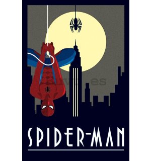 Póster - Spiderman (Art Deco)