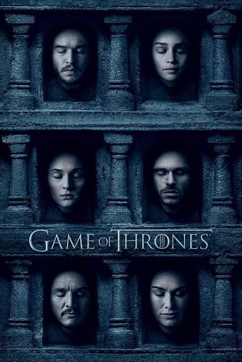 Póster - Game of Thrones (Hall of Faces)