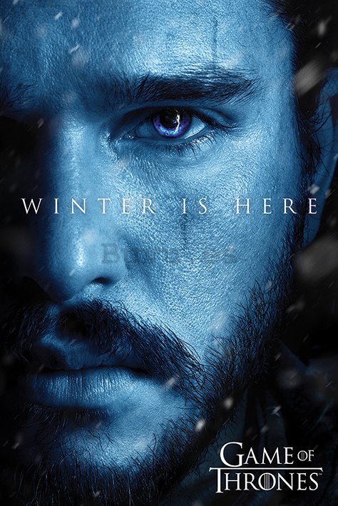 Póster - Game of Thrones (Winter is Here - Jon)