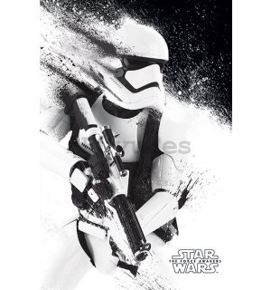 Póster - Star Wars VII (Stormtrooper paint)