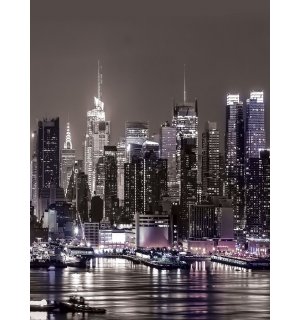 Fotomural: Nueva York de noche - 254x184 cm