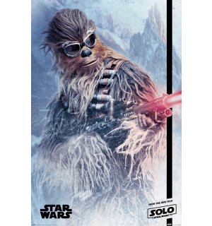Póster - Solo A Star Wars Story (Chewie Blaster)