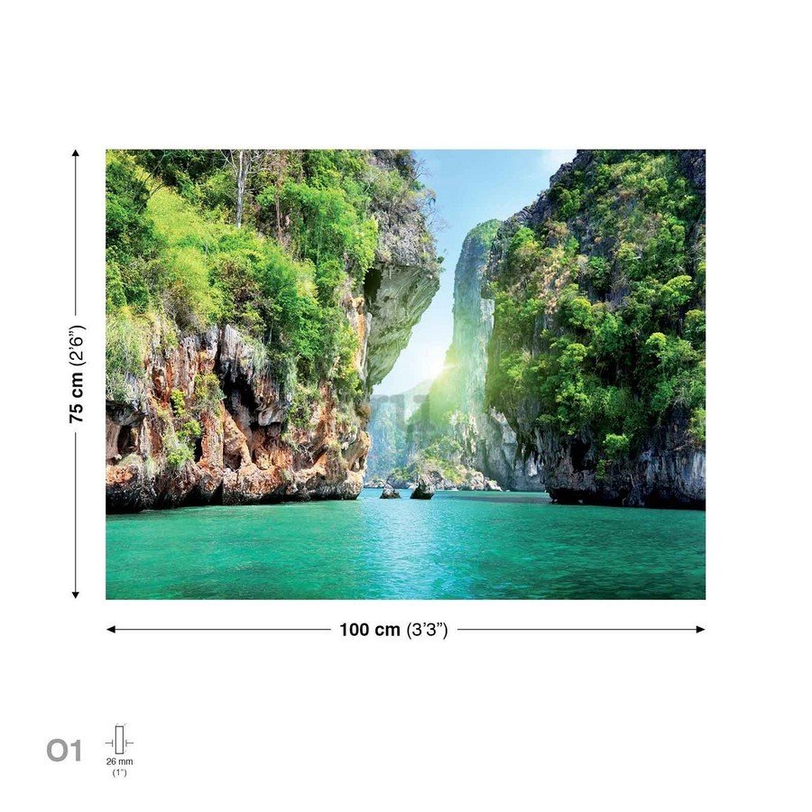 Cuadro sobre lienzo: Tailandia (1) - 75x100 cm