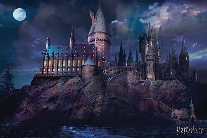 Póster - Harry Potter (Hogwarts)