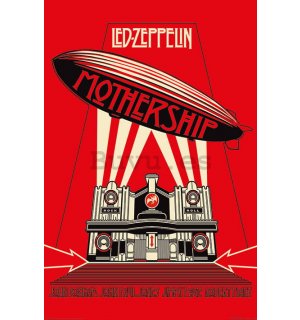Póster - Led Zeppelin (Mothership Red)
