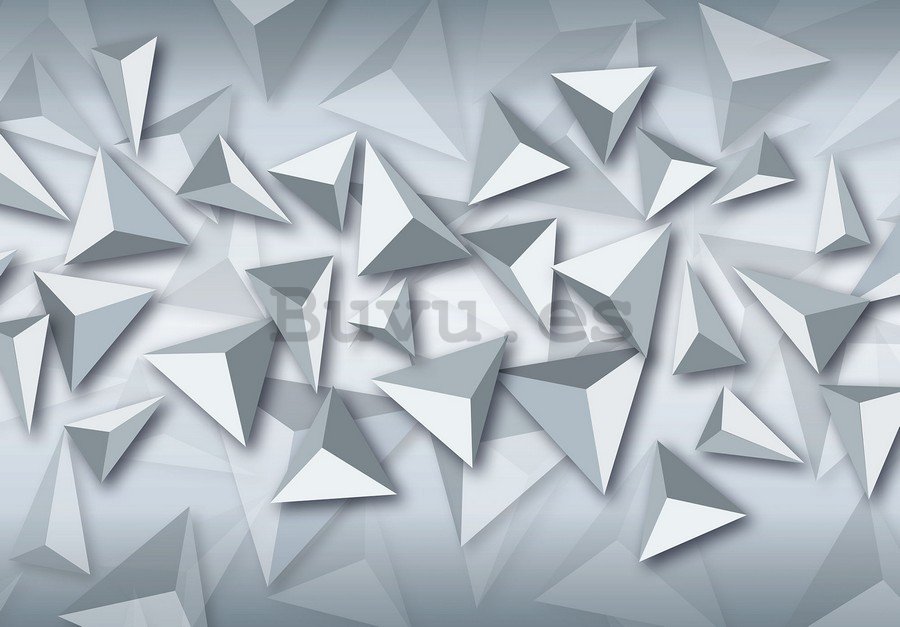 Fotomural: 3D Triángulo - 254x368 cm