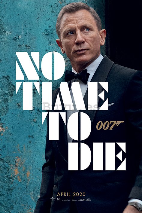 Póster - James Bond (No Time To Die - Azure Teaser)