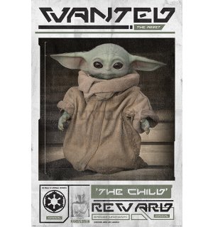 Póster - Star Wars: The Mandalorian (Wanted The Child)
