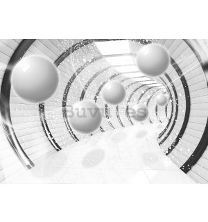 Fotomural TNT: Esferas en el túnel - 416x254 cm