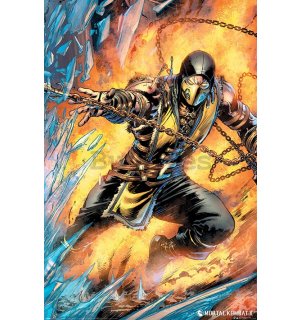 Póster - Mortal Kombat (Scorpion)