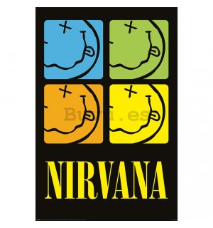 Póster - Nirvana Smiley
